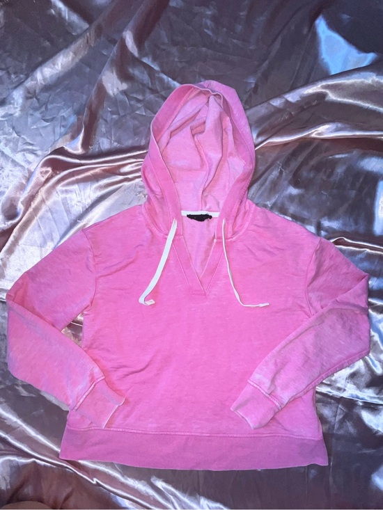 Jane and Delancey Tops - Jane and Delancey Pink Hooded Pullover Sweatshirt